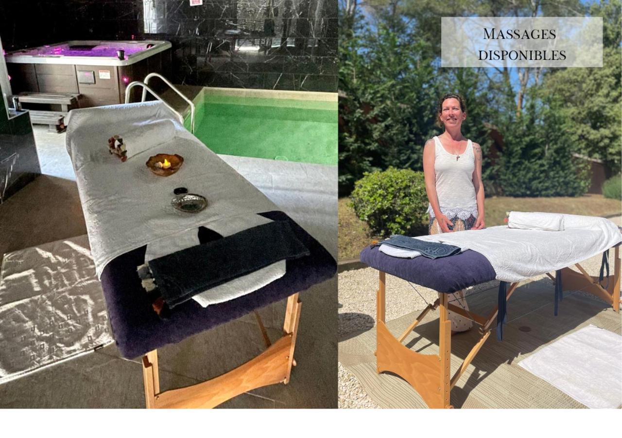 Villa 2Pers Lorgues Piscine, Spa, Hammam 외부 사진